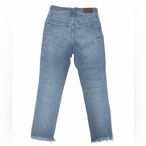 Madewell The Perfect Vintage Jean Enmore Wash Raw-Hem Petite Size 25P - Picture 5 of 8